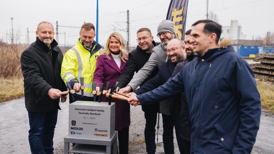 Zahájení výstavby terminálu Nymburk
